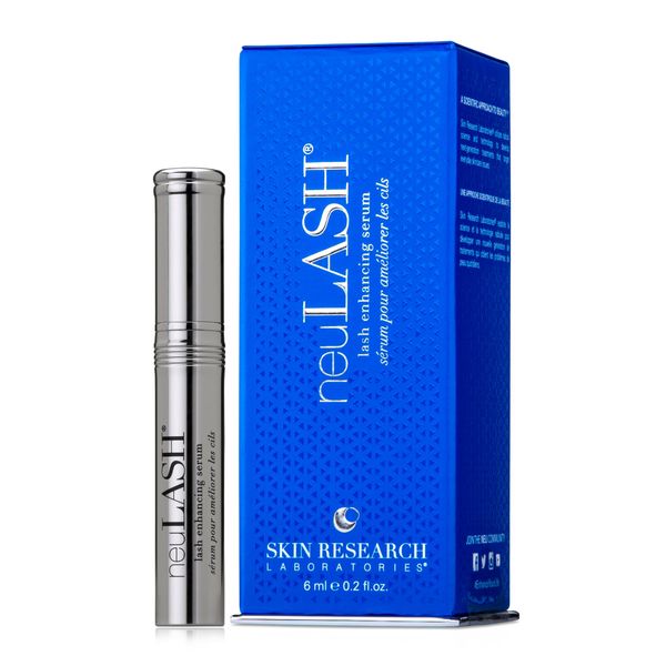 Skin Research Laboratories neuLASH Lash Enhancing Serum - 3.2 mL Eyelash Serum for Thicker & Longer-Looking Lashes - Advanced Formula Improves the Look of Natural Lashes