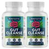 Gut Cleanse Capsules, Advanced Probiotic & Digestive Health Support - 2 Packs