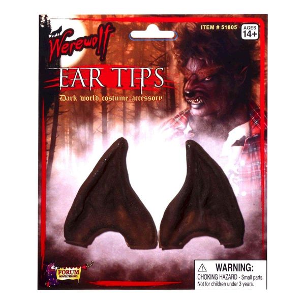 Forum Novelties Brown Pointed Ear Tips