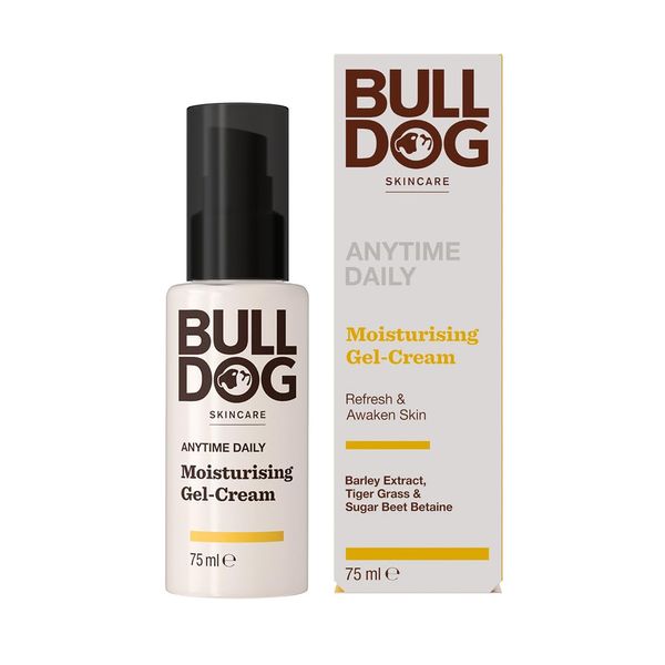 Bulldog Skincare - Anytime Daily Hydrating Gel Cream for Men | Face Moisturiser | 75 ml