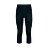 Odlo Damen EVOLUTION WARM 3/4-Hose, Black - Odlo Graphite Grey, XL