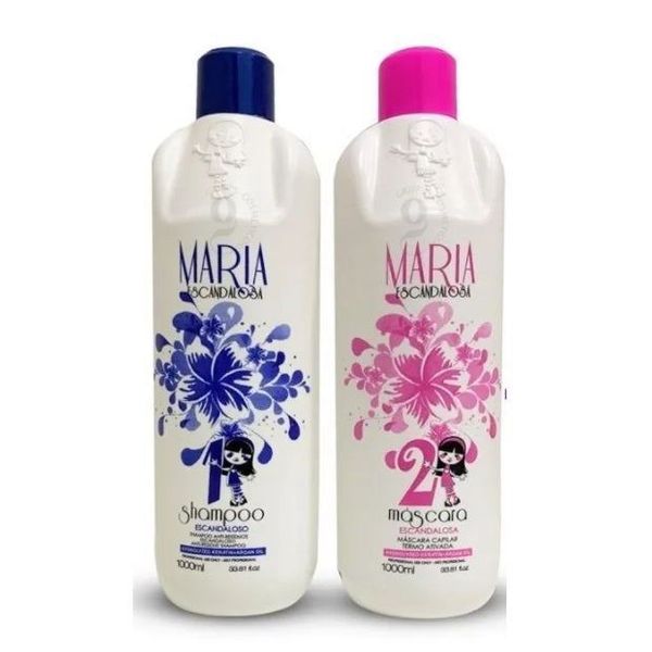 Hair Progressive Brush Shampoo + Reducing Mask 2x1L - Maria Escandalosa