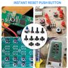 Tactile Push Button Switch Assortment Kit, 180 Pieces, 6x6mm Micro Momentary Tact Switches, 10 Values