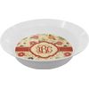 Personalized Fall Flowers Melamine Bowl - 12 oz