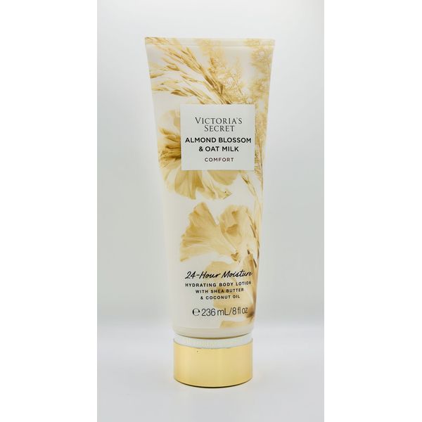 VICTORIA'S SECRET ALMOND BLOSSOM & OAT MILK HYDRATING BODY LOTION 8.0Z