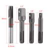 8 pcs SDS Plus Socket Adapter Set,1/4" Hex Socket Adaptor 1/4" 3/8" 1/2" Square Impact Socket Extension Connector Power Drill Bit Adapter