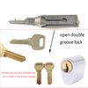 SS001 Tools Lock Pick Tool for Double-Groove Door Lock,Pro 2 in 1 Decoder and Pick Tools