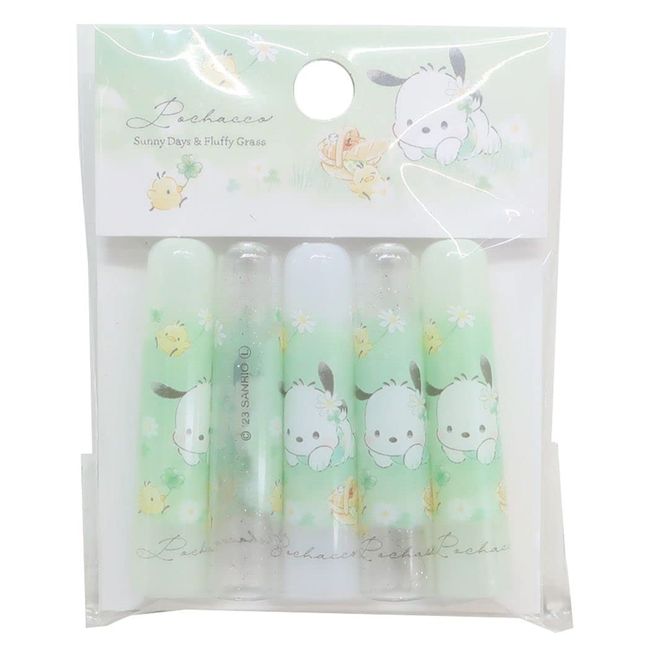 Pochacco [Pencil Cap] Normal Pencil Cap Set of 5 / Sanrio Poka Kabiyori