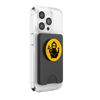 Sloth holding Megaphone and Microphone Metalcore Crossover PopSockets PopWallet for MagSafe