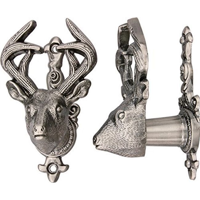 Szco Supplies 4" Cast Metal Adjustable Deer Sword Hanger