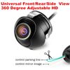 Car Rear/Front Side View Parking Camera 360° Rotatable Waterproof Night Vision