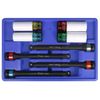 Astro Pneumatic AST-78818 Torque Limiting Extension & Protective Impact Socket Combo Set44; 8 Piece