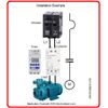 LED Ligthing Timer 24Hr, 7,day 40A 4Pole Time Switch 220V 240V, Breaker 30A Box
