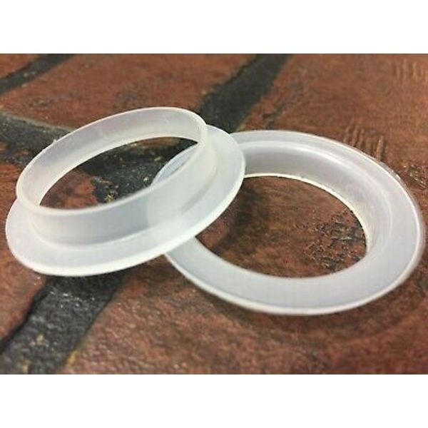 1-1/2-Inch Flanged Kitchen Sink Drain Tailpiece Washers Lot of 2