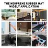 2Roll 20MM Foam Sheet Self Adhesive Rubber Padding Neoprene Sponge Rubber Mat US