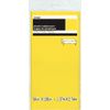 Unique Party 50390 - Soft Yellow Plastic Tablecloth, 9ft x 4.5ft