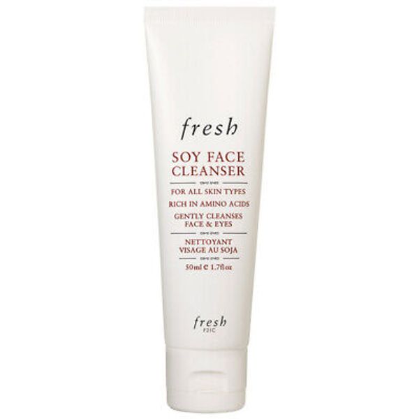 FRESH Soy Face Cleanser pH-Balanced Hydrating Face Wash 50ml/1.6oz Travel Size