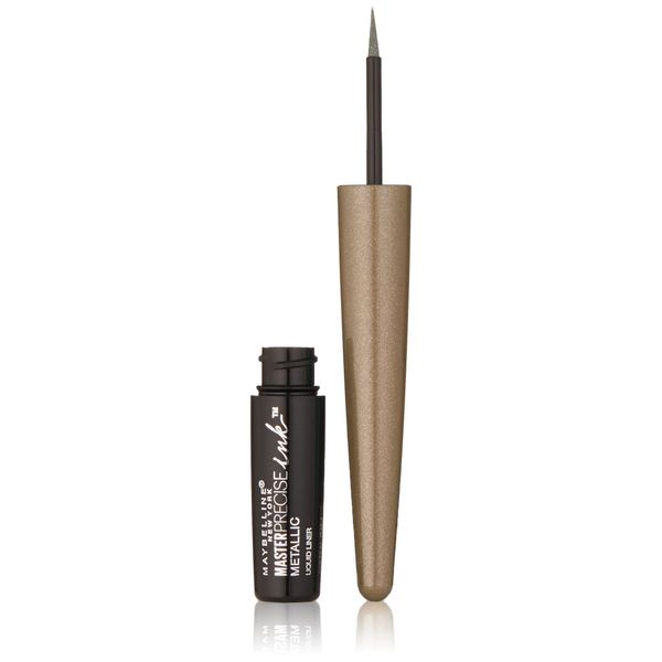 MAYBELLINE Master Precise Ink Metallic Liquid Eyeliner Stellar Sand 0.06oz/1.7ml