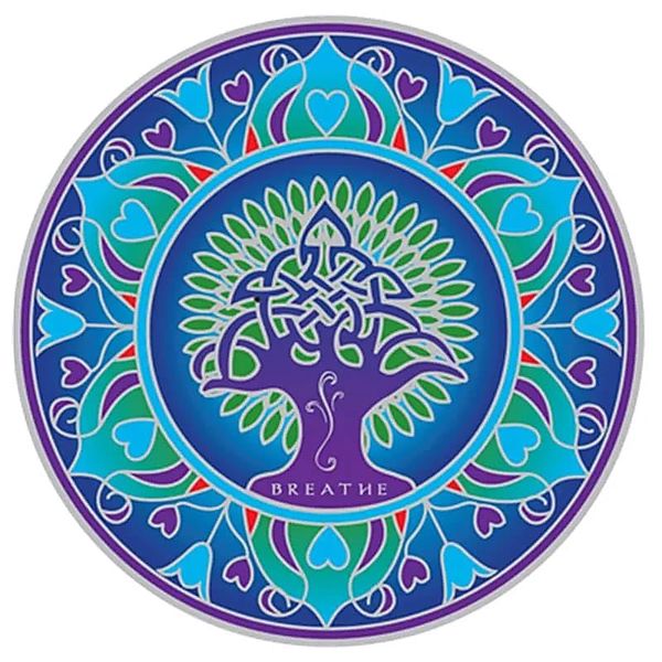 Fensterbild Earth Mandala - 14 cm Aufkleber
