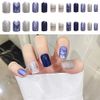 Turkalla Nail Nails, For Hands, 24 Pieces, 12 Different Sizes, 3D Feeling, Easy to Apply, Reusable, False Nails, Gel Nails, Hands, Nail Art, Nail Parts, Stylish, Popular Design, Beginners, Coming-of-Age Ceremonies, Weddings, Receptions