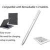 Stylus for Marker Pen 2 Compatible with Remarkable 1/2 Tablet Notebook, Stylus for Marker Pen Replacement,No Charging Needed/Setup (Silver)