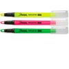 6 Sharpie® Clear View Highlighters, Assorted Colors Yellow, Pink, Green