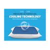Cool Care Technologies Pillow Cooling Pad - Pressure Activated Gel Cooling Ma...