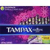 Tampax Radiant Plastic Tampons Duo Pack, Unscented, 84 Count