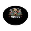 Camping Crew Nurse Tee – Funny Camping Nurses Campfire PopSockets Adhesive PopGrip