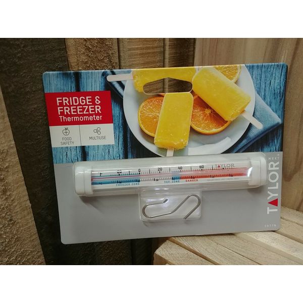 Taylor Instant Read Freezer Refrigerator Analog Thermometer