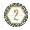 Teacher Created Resouces Eucalyptus Numbers 1-36 Repositionable Labels - 4"