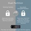 Integral Secure 360-C 16GB Software Encrypted USB Flash Drive - USB-C Connector - 256-bit AES encryption - Compatible with Mac, MacBook, PC, laptop