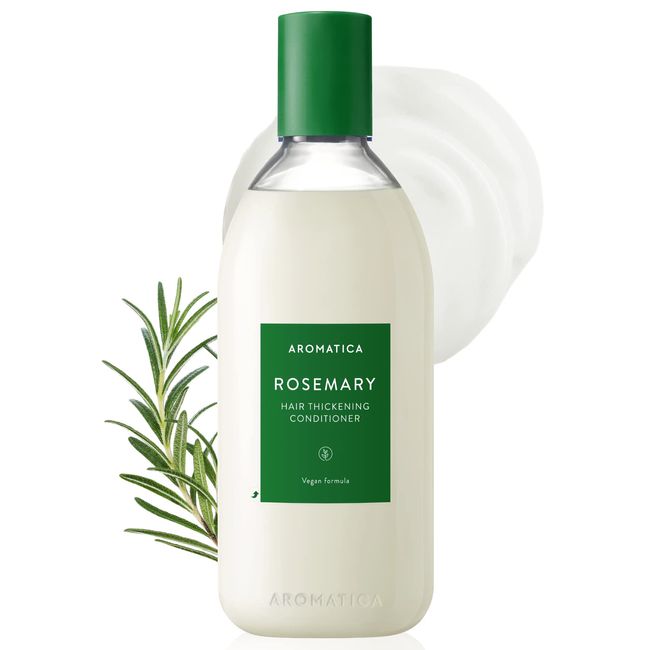 Aromatica Rosemary Hair Thickening Conditioner 400Ml - Biberiye Yağı Saç Bakım Kremi 1 Paket (1 X 400 Ml)