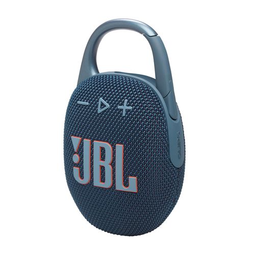 JBL Clip 5 Bluetooth Speaker and divvi! Protective Case - Blue