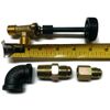 Peterson Real Fyre On/Off Valve with Extension & Knob Handle