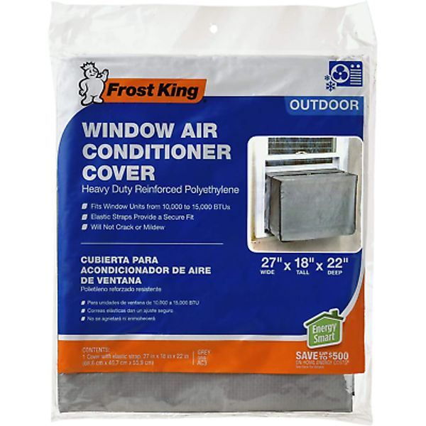 Thermwell Frost King AC3H Outside Window Air Conditioner Cover, 18 x 27 x