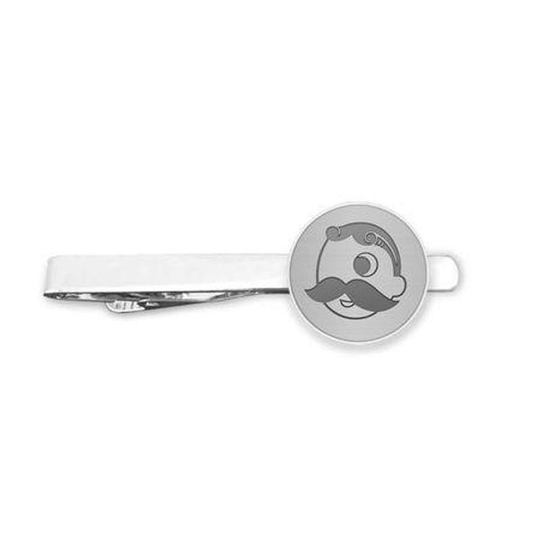 Natty Boh (Stainless) / Tie Clip - Grey