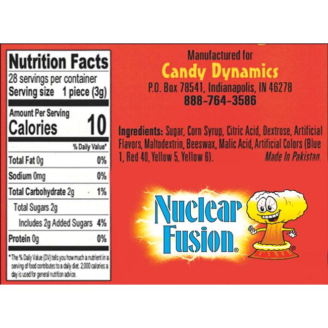 Bulk Toxic Waste Hazardous Sour Candy