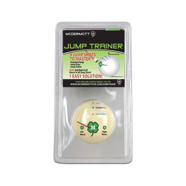 Jump Trainer McDermott Logo 2-1/4" Cue Ball