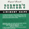 Orginal Formula Porters Liniment Salve 2 Oz Cuts Burns