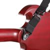 D'Addario 2" Auto Lock Swivel Polypro Guitar Strap, Black, PWSALSV00