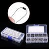 Elprico Rectifier Diode,100pcs 10Values Rectifier Diode Assortment Electronic Kit 1N4001~1N4007 1N5817~1N5819 With Storage Box