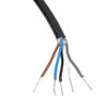 sourcingmap M12 2M Female Right Angle 5 Pin Connector Aviation Socket Electrical Cable