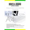 White 5mm Foam Board (A4 5mm White X 10 Sheets)