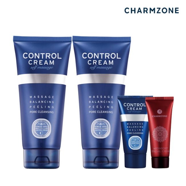 [Charmzone] [/Lotte Exclusive] Control Cream 5th Generation Self-massage 150ml 2ea + Additional 40m for travel