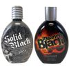 Millennium Tanning SOLID BLACK Bronzer + INSANELY BLACK Tingle Indoor Bed Lotion