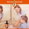 Natural Solution Himalayan Pink Salt Liquid Hand Soap,Moisturizing & Refreshing,Blood Orange - 14 oz
