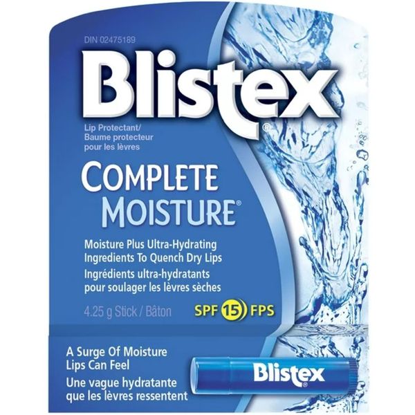 Blistex Complete Moisture, .15-Ounce Tubes (Pack of 3)