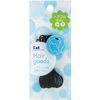 KAIJIRUSHI SS Hair Elastic Thin Type Black Bulk Purchase 1 Bag 2m x 3 Piece Set