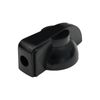 6.4mm Round Hole K7-1 Chickenhead Long Pointer Machine/Amplifier Control Knob Pack of 5